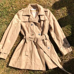 Beige Calvin Klein Coat
